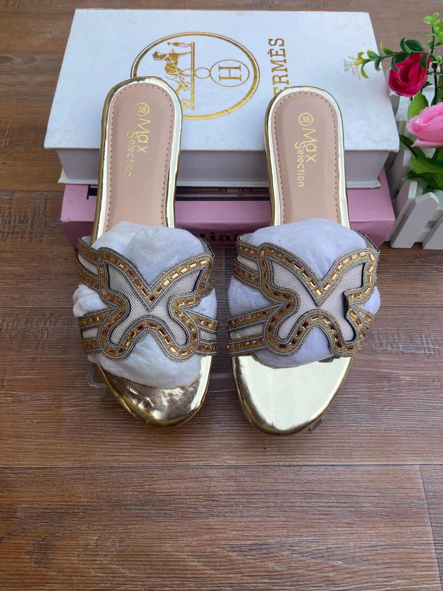 Butterfly slippers new