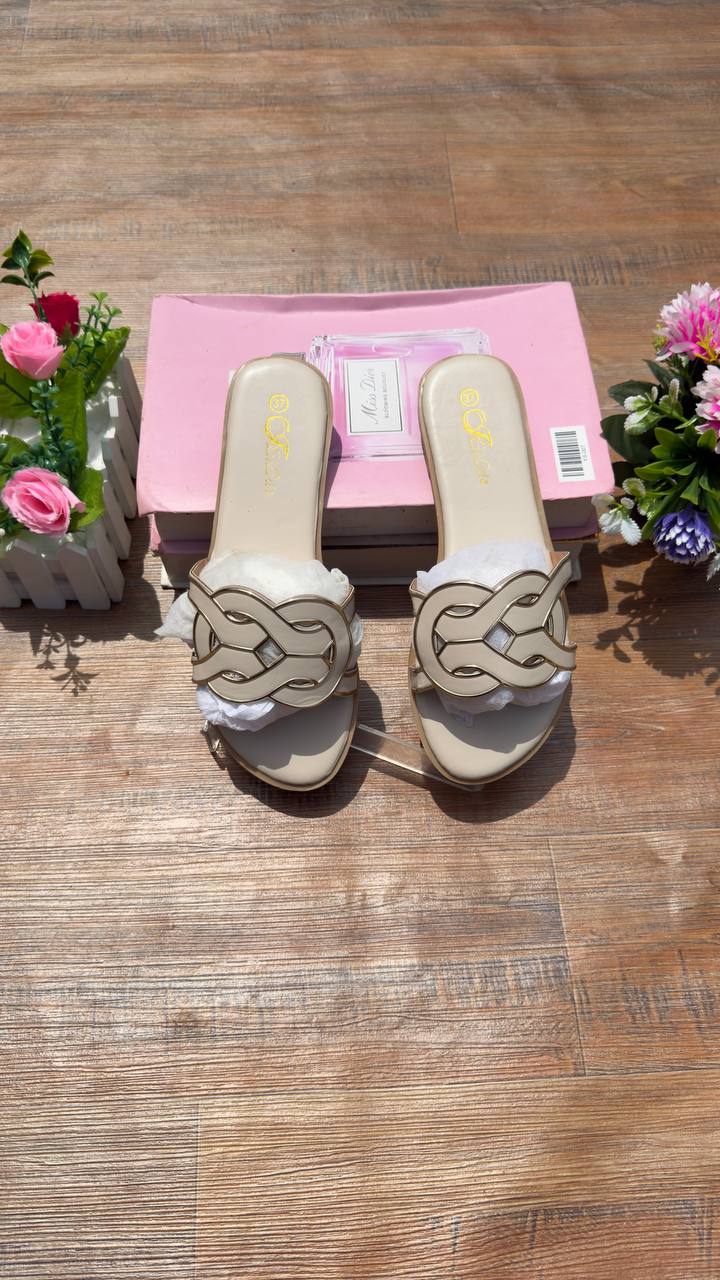 Lilas twist slippers