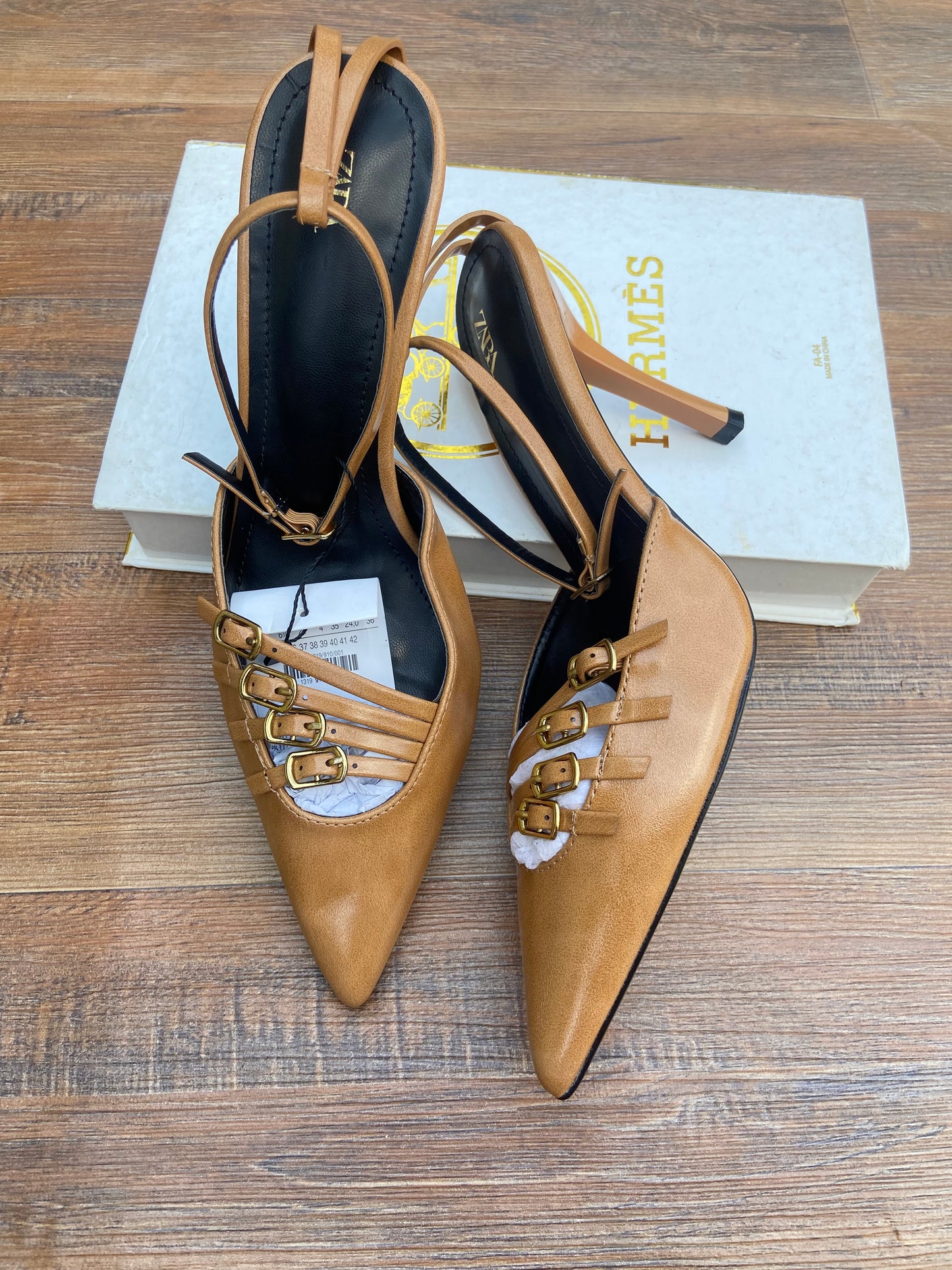 Buckle heels