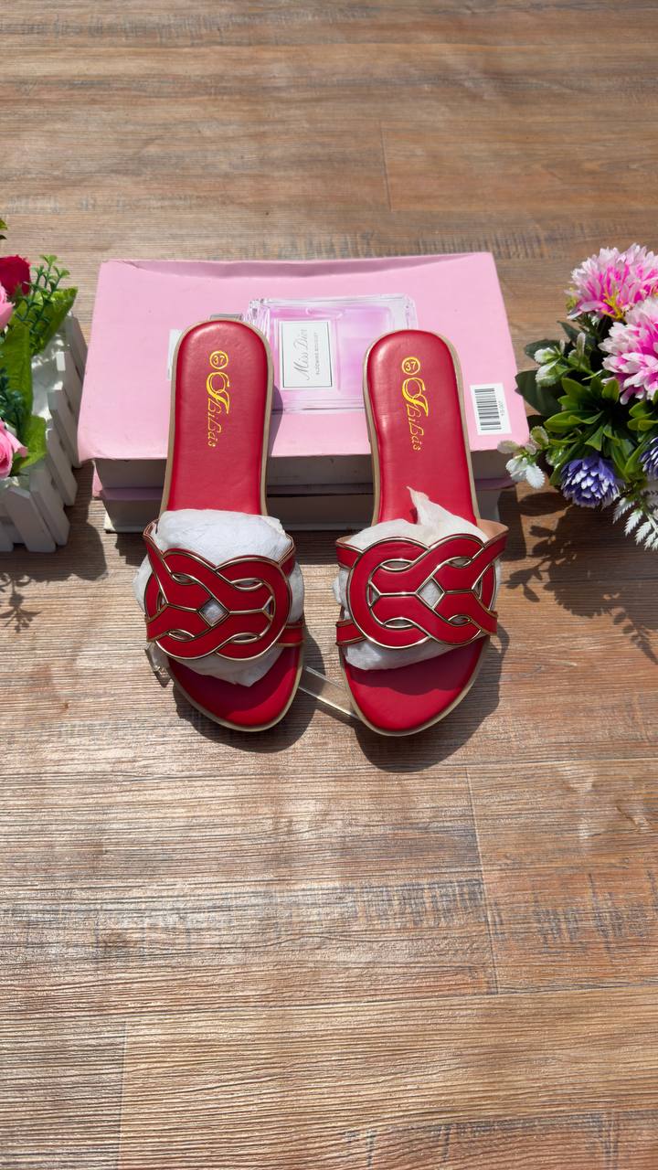 Lilas twist slippers