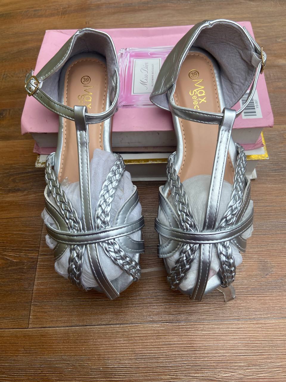 Leather sandals…