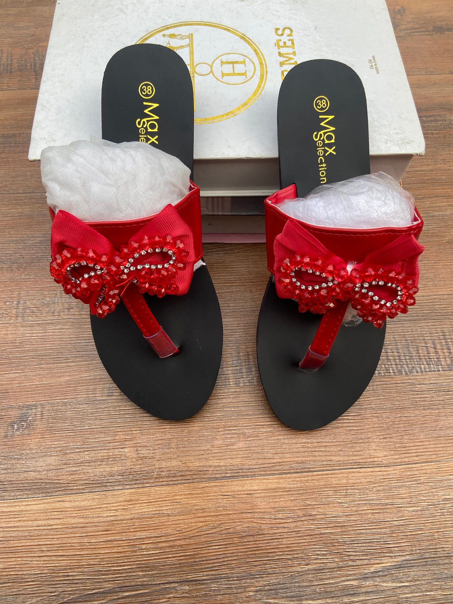 Bow  slippers