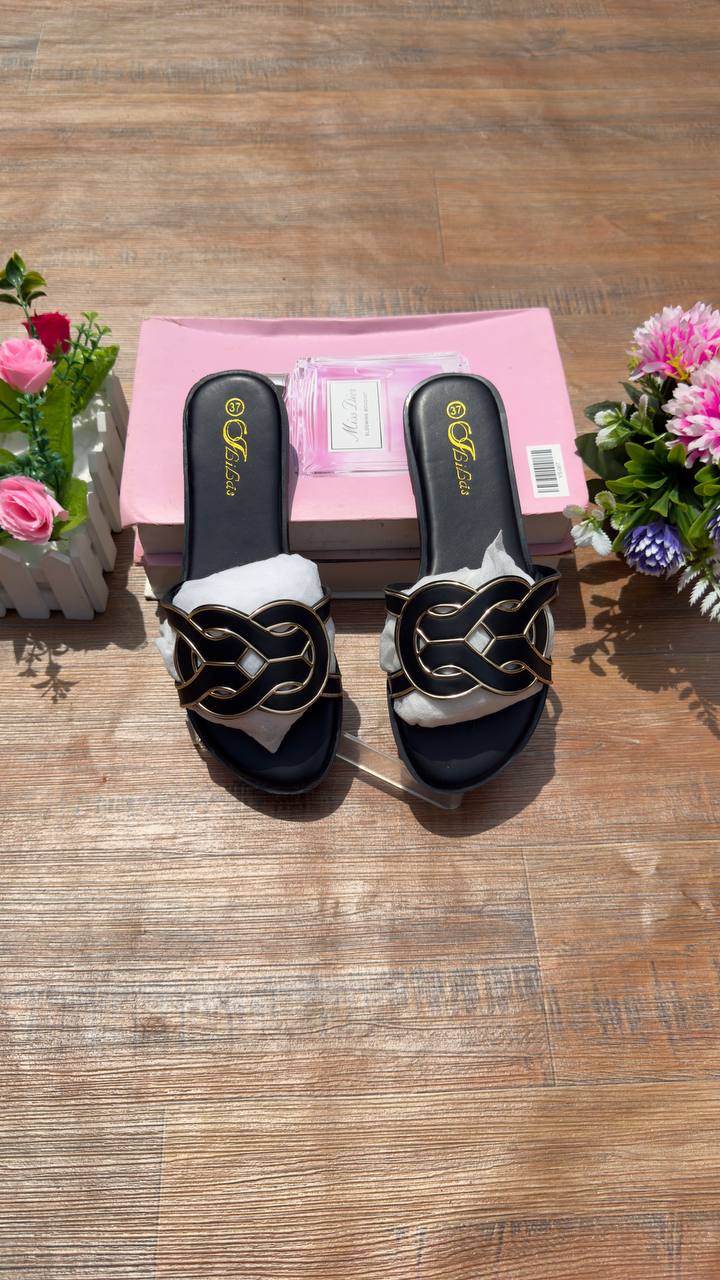 Lilas twist slippers