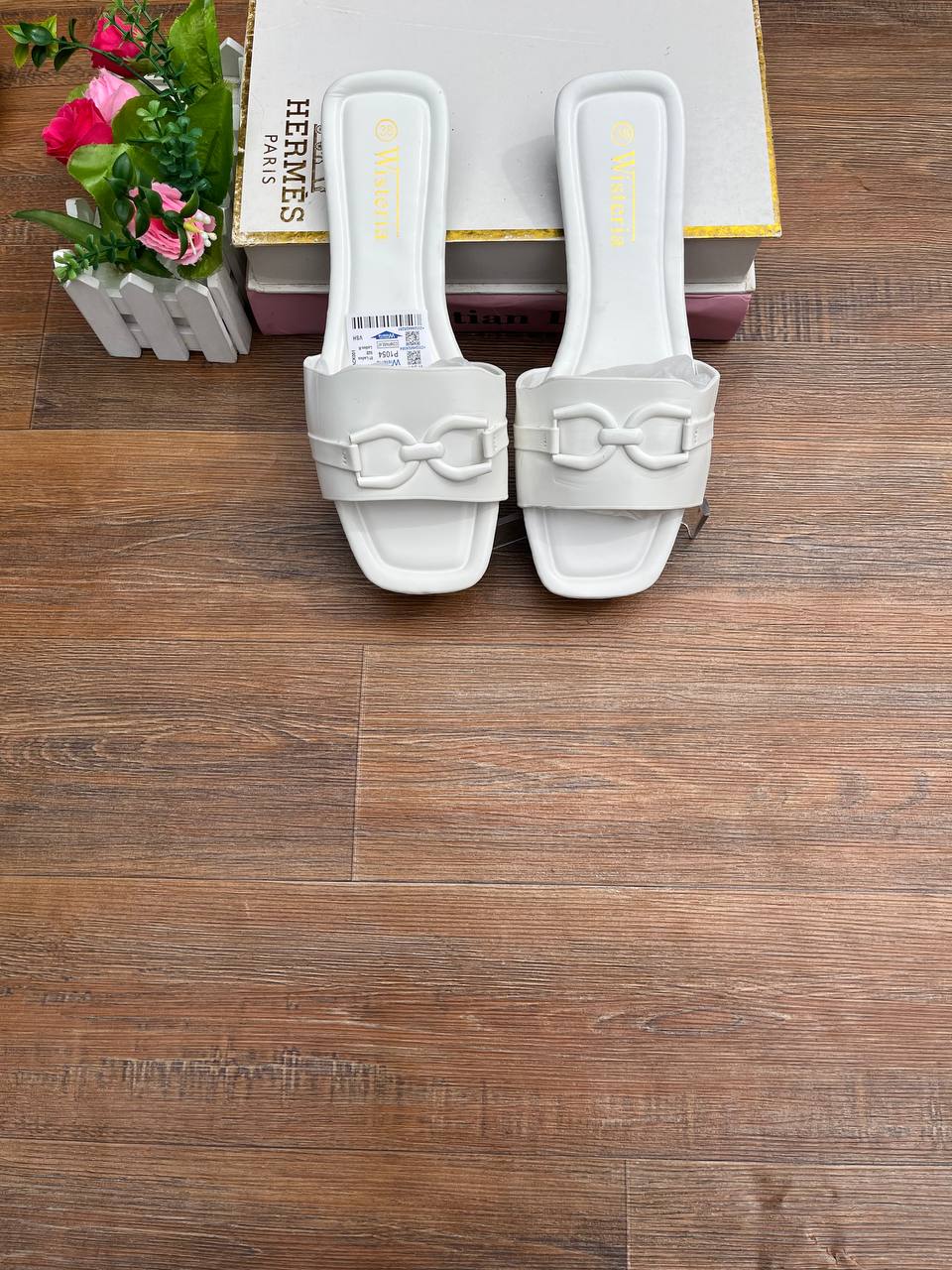 Wisteria slippers