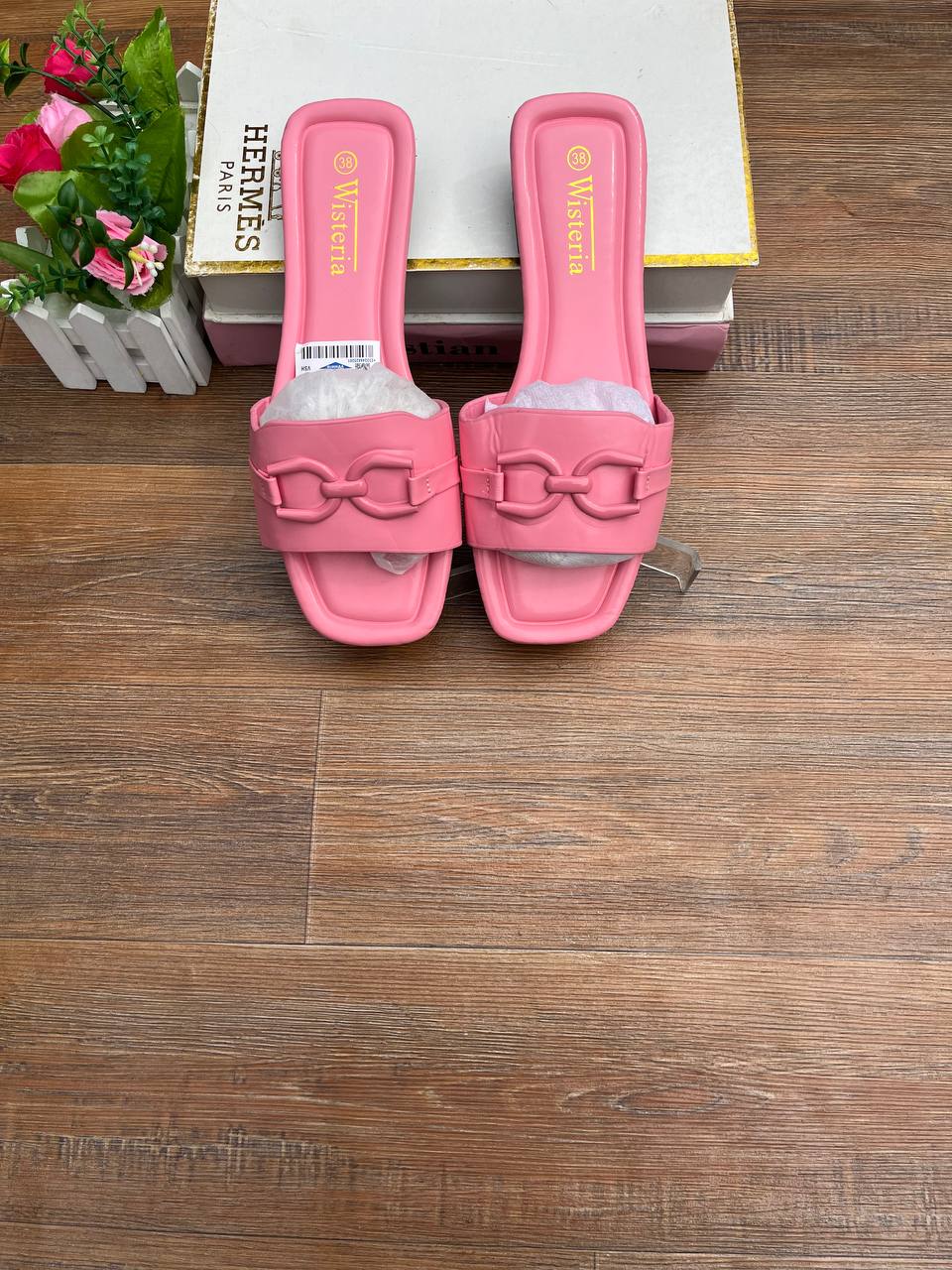 Wisteria slippers
