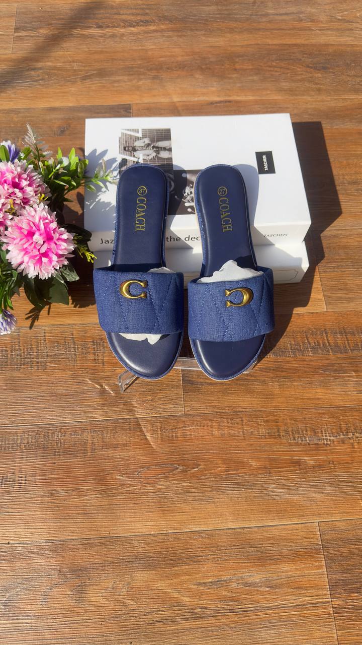 Coach slippers