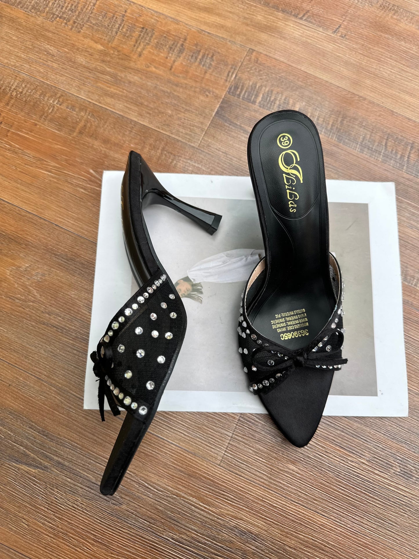 3G stone heels