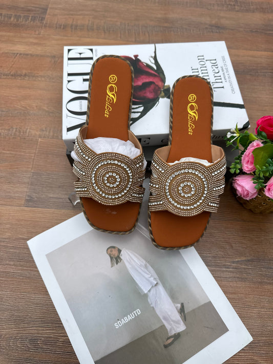 Lilas stone slippers 2
