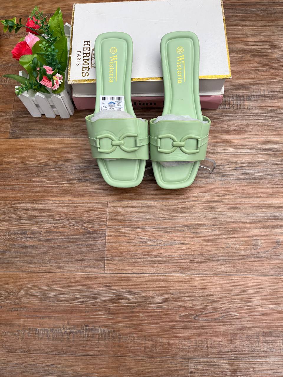 Wisteria slippers