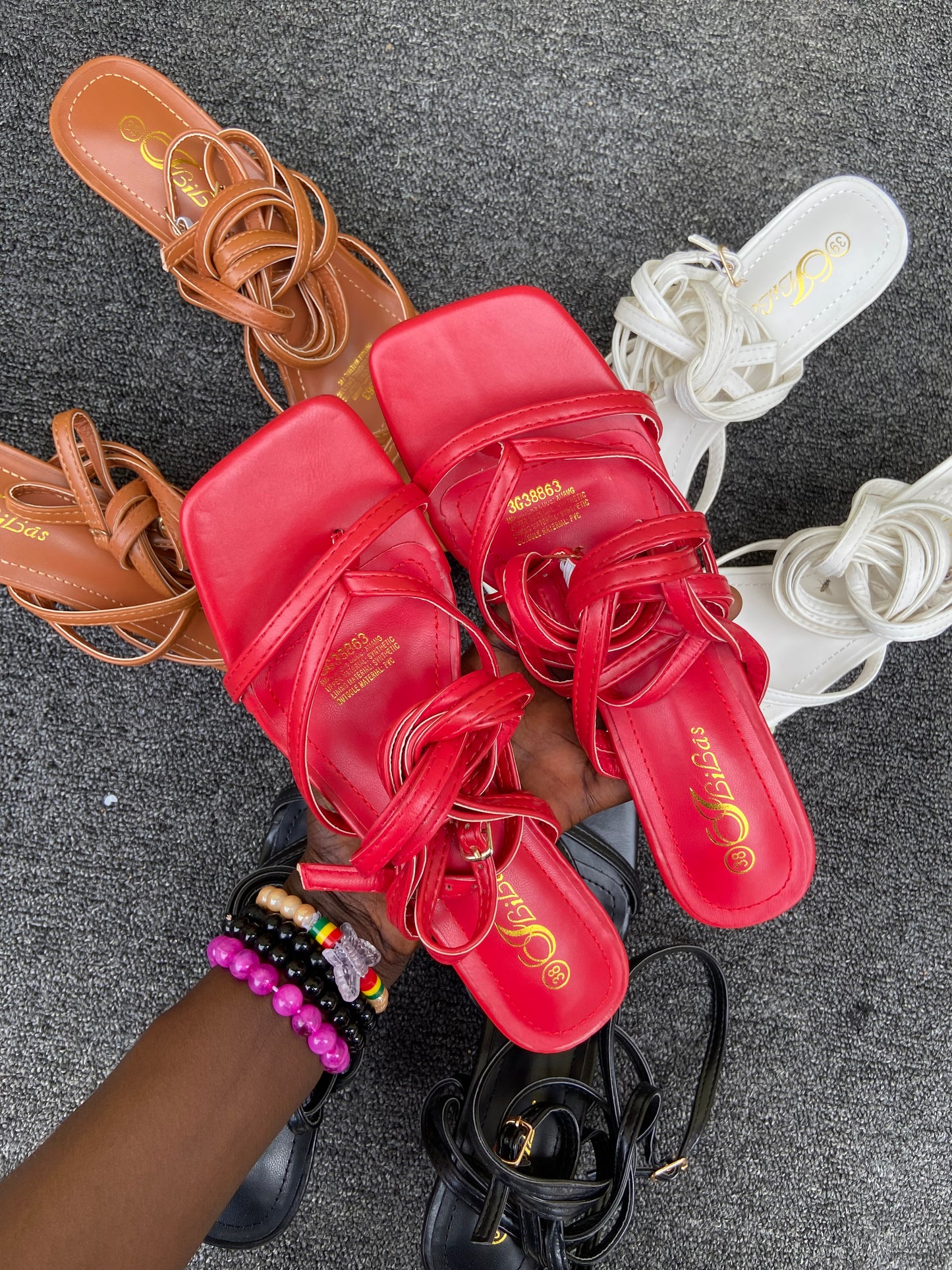 Lilas rope heel