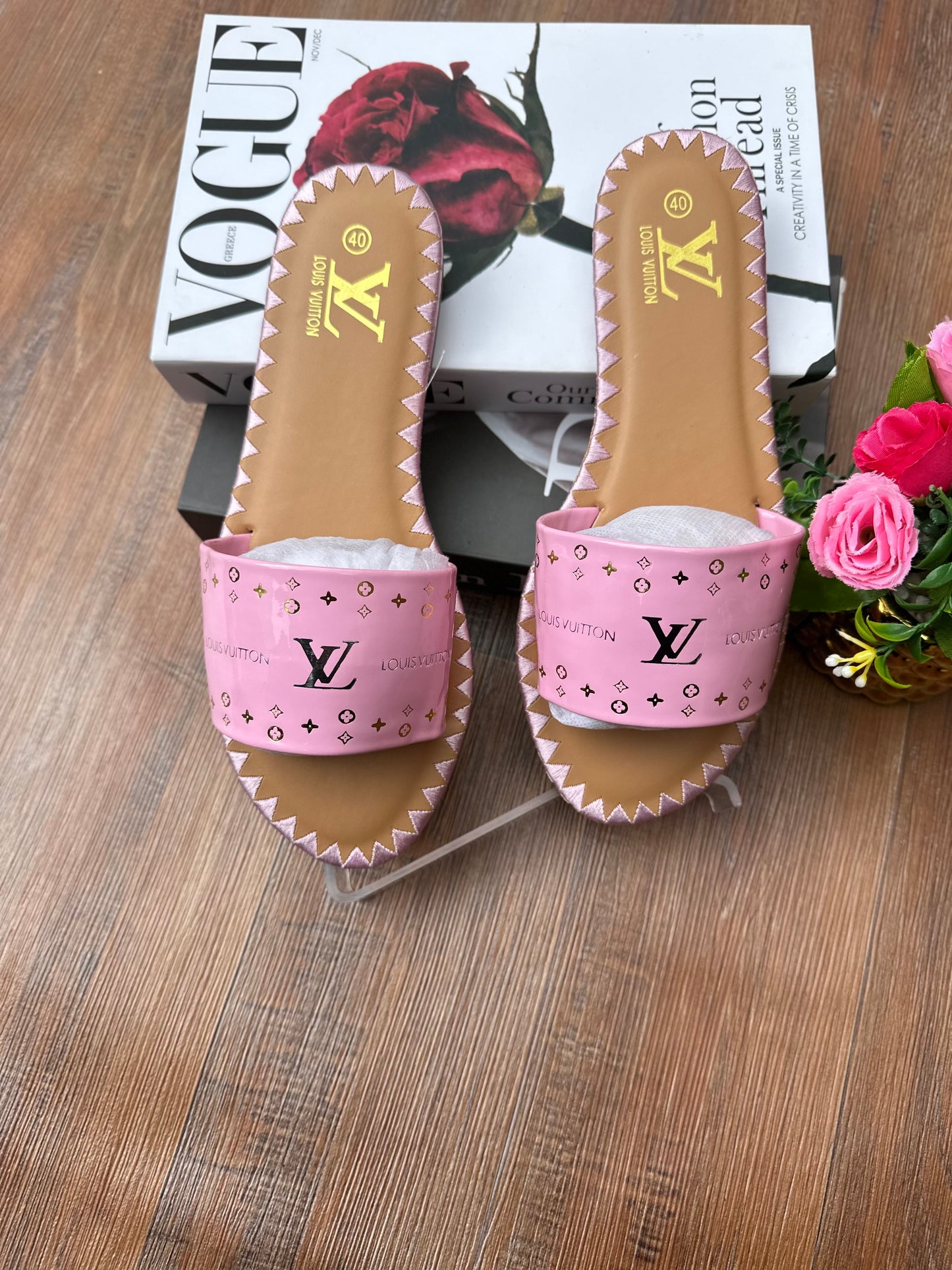 Lv cute slippers