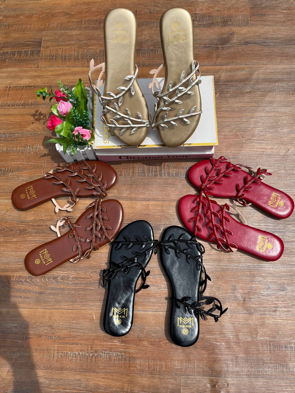 Leaf slippers