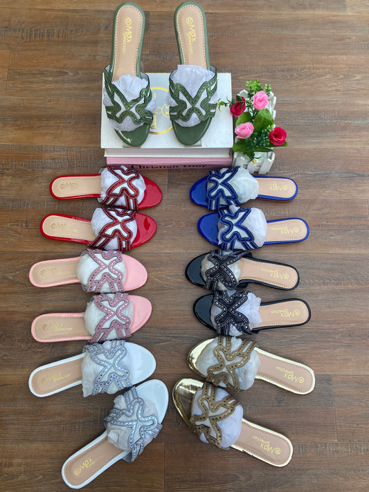 Butterfly slippers new