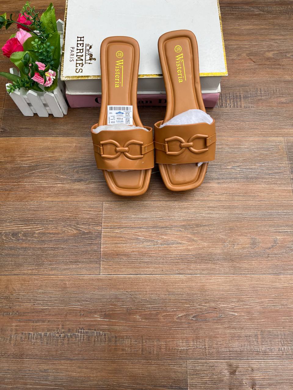 Wisteria slippers