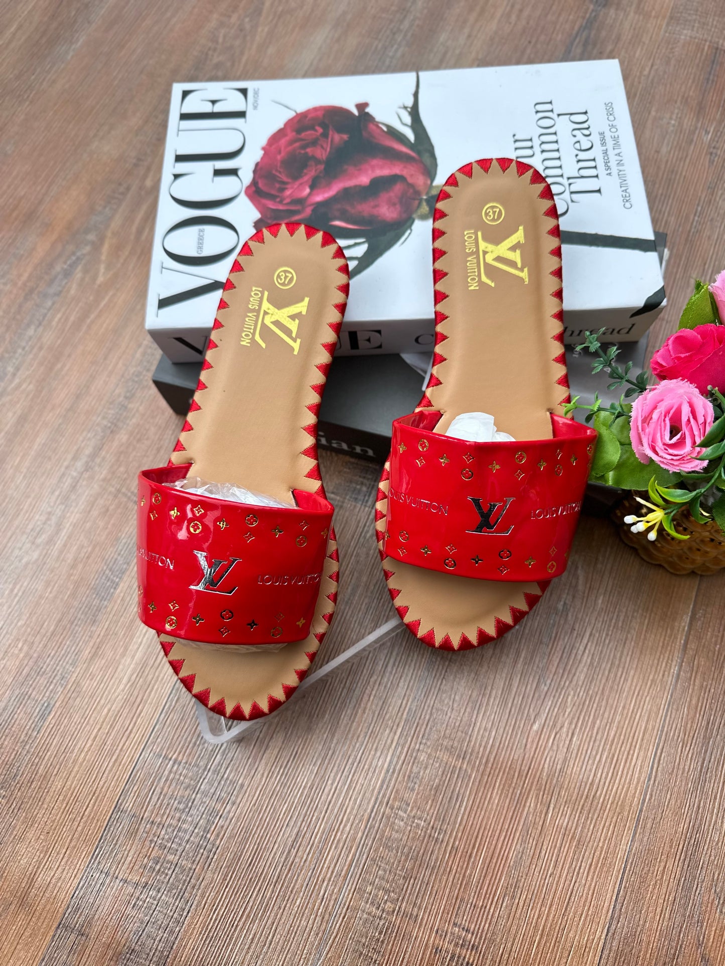 Lv cute slippers