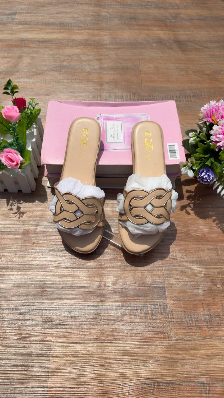 Lilas twist slippers
