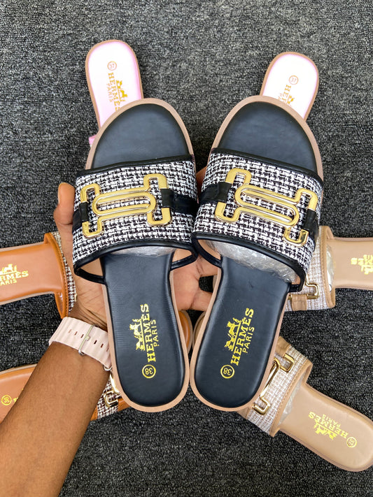 Hermes slippers